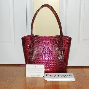 NWT Brahmin Bailee Rose Ombre Melbourne Tote